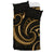 New Zealand Maori Mangopare Bedding Set Polynesian - Gold - Polynesian Pride