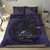 American Samoa Duvet Cover Set - American Samoa Seal & Flag Purple - Polynesian Pride