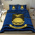 Kiribati Duvet Cover Set - Kiribati Flag & Coat Of Arms Dark Blue - Polynesian Pride