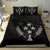 Kosrae Duvet Cover Set - Kosrae Flag Black - Polynesian Pride