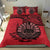 Tahiti Duvet Cover Set - Tahiti Flag Pink - Polynesian Pride