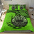 Polynesian Duvet Cover Set - Tahiti Bedding Set Green - Polynesian Pride