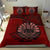 Polynesian Duvet Cover Set - Tahiti Bedding Set Red - Polynesian Pride