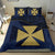 Wallis And Futuna Duvet Cover Set - Wallis And Futuna Coat Of Arms Dark Blue - Polynesian Pride