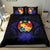 Polynesian Duvet Cover Set - Tonga Bedding Set Dark Blue - Polynesian Pride