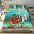 Cook Islands Bedding Set - Ocean Turtle Hibiscus - Polynesian Pride