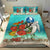 Polynesian Duvet Cover Set - Yap Bedding Set Ocean Turtle Hibiscus - Polynesian Pride