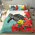 Hawaiian Sea Turtle Kanaka Hibiscus Polynesian Bedding Set - Polynesian Pride