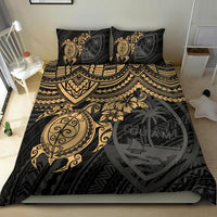 Guam Polynesian Duvet Cover Set - Golden Turtle - Polynesian Pride