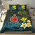 Polynesian Duvet Cover Set - Hawaii Bedding Set Coat Of Arm Turtle Hibiscus - Polynesian Pride