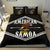 Polynesian Duvet Cover Set - American Samoa Duvet Cover Set Black Eagle - Polynesian Pride