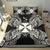 Polynesian Bedding Set - Wallis And Futuna Duvet Cover Set Map Black - Polynesian Pride