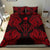 Polynesian Bedding Set - Kosrae Duvet Cover Set Map Red - Polynesian Pride