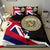 Hawaiian Flag Coat Of Arms Of Hawaii Polynesian Bedding Set - Classic Style - Polynesian Pride