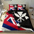 Hawaiian Flag Hawaii Map Kanaka Polynesian Bedding Set - Classic Style - Polynesian Pride