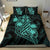 Polynesian Bedding Set - Hawaii Duvet Cover Set Blue Pineapple - Polynesian Pride