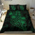 Polynesian Bedding Set - Hawaii Duvet Cover Set Green Pineapple - Polynesian Pride