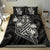 Polynesian Bedding Set - Hawaii Duvet Cover Set White Pineapple - Polynesian Pride