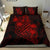 Polynesian Bedding Set - Hawaii Duvet Cover Set Red Pineapple - Polynesian Pride