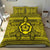 Hawaiian Turtle Polyensian Tribal Bedding Set Yellow - Polynesian Pride