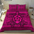 Hawaiian Turtle Polyensian Tribal Bedding Set Pink - Polynesian Pride