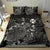 Polynesian Bedding Set - Wallis And Futuna Duvet Cover Set Black Color - Polynesian Pride