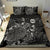 Polynesian Bedding Set - Tahiti Duvet Cover Set Black Color - Polynesian Pride