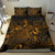 Polynesian Bedding Set - Palau Duvet Cover Set Gold Color - Polynesian Pride