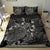 Polynesian Bedding Set - New Caledonia Duvet Cover Set Black Color - Polynesian Pride