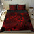 Polynesian Bedding Set - Hawaii Duvet Cover Set Red Color - Polynesian Pride