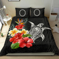 Polynesian Duvet Cover Set - Cook Island Bedding Set Polynesia Hibiscus And Plumeria - Polynesian Pride
