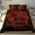 Hawaii Turtle Ohana Hibiscus Poly Bedding Set - Orange - Polynesian Pride