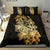 Polynesian Bedding Set - Guam Duvet Cover Set Gold Latte Stone - Polynesian Pride