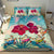 Polynesian Bedding Set - Turtle Hibiscus Duvet Cover Set Blue - Polynesian Pride