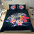 Polynesian Bedding Set - Manta Ray And Hibiscus - Polynesian Pride