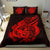 Polynesian Bedding Set - Tahiti Duvet Cover Set Father And Son Red - Polynesian Pride