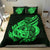 Polynesian Bedding Set - Tahiti Duvet Cover Set Father And Son Green - Polynesian Pride