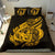 Polynesian Bedding Set - New Caledonia Duvet Cover Set Father And Son Gold - Polynesian Pride