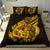 Polynesian Bedding Set - Kosrae Duvet Cover Set Father And Son Gold - Polynesian Pride