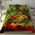 American Samoa Bedding Set - Reggae Shark Polynesian Tattoo - Polynesian Pride