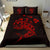 Hawaii Polynesian Mahi - Mahi Common Dolphinfish Bedding Set - Red - Polynesian Pride