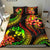 Polynesian Bedding Set - Tonga Duvet Cover Set - Reggae Plumeria - Polynesian Pride