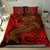 Guam Polynesian Bedding Set - Red Shark Polynesian Tattoo - Polynesian Pride