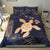 Personalized - Hawaii Kakau Polynesian Turtle Map Bedding Set - Indigo Ver 1 - Polynesian Pride