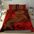 Samoa Bedding Set - Red Shark Polynesian Tattoo - Polynesian Pride