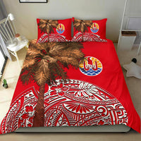 French Polynesia Bedding Set - Palm Tree Polynesian Pattern - Polynesian Pride