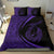 Hawaii Fish Hook Polynesian Bedding Set - Circle Style Purple - Polynesian Pride