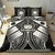 Samoa Polynesian Bedding Set - Samoa White Seal with Polynesian Tattoo - Polynesian Pride