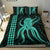 Hawaii Octopus KaKau Polynesian Bedding Set - Turquoise - Polynesian Pride