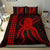 Hawaii Octopus KaKau Polynesian Bedding Set - Red - Polynesian Pride